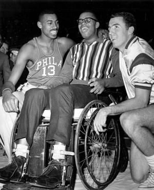 Wilt Chamberlain, Maurice Stokes, Jack Twyman